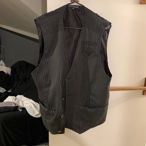 Affliction vest 2x buckle exclusive